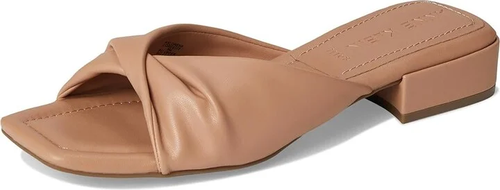 Anne Klein Lorena Women's Wedge Shoes Tan : 9 M, Leather - Image 5
