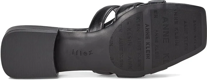 Anne Klein Loyal Women's Dress Sandals Black : 6.5 M, Leather - Image 3