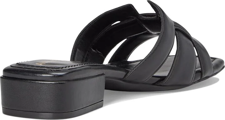 Anne Klein Loyal Women's Dress Sandals Black : 6.5 M, Leather - Image 4