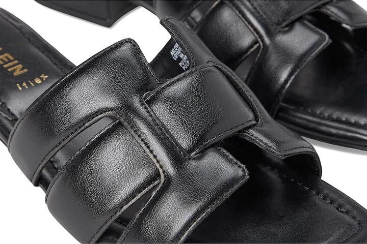 Anne Klein Loyal Women's Dress Sandals Black : 6.5 M, Leather - Image 7