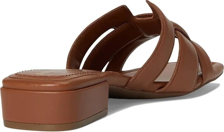 Anne Klein Loyal Women's Dress Sandals Cognac : 6 M, Leather - Image 4