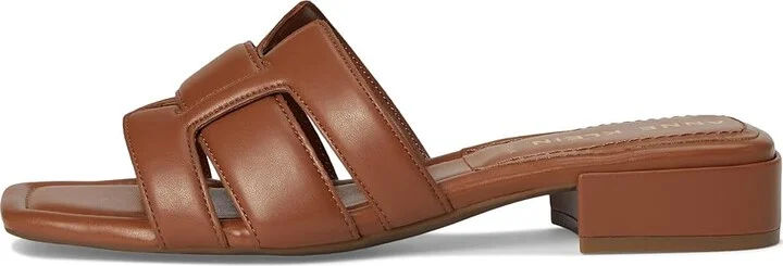 Anne Klein Loyal Women's Dress Sandals Cognac : 6 M, Leather - Image 6