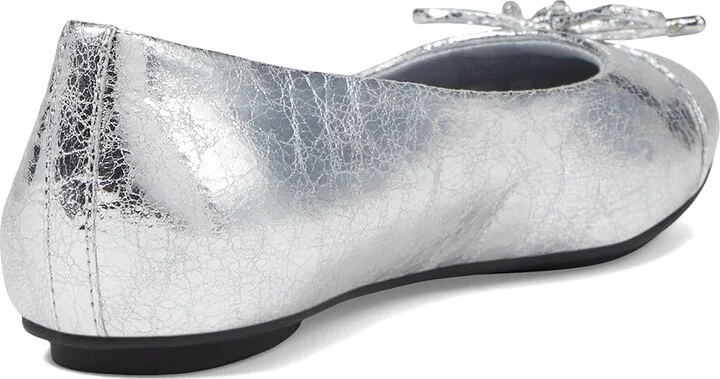 Anne Klein Luci Ballet Flats Women's Flat Shoes Silver : 11 M - Image 4
