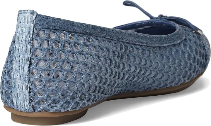 Anne Klein Luci-M Women's Flat Shoes Blue Raffia : 10 M, Mesh/Rubber - Image 4