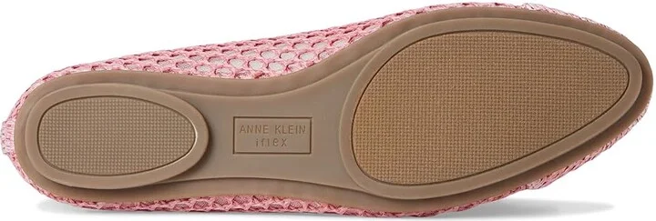 Anne Klein Luci-M Women's Flat Shoes Blue Raffia : 10 M, Mesh/Rubber - Image 9