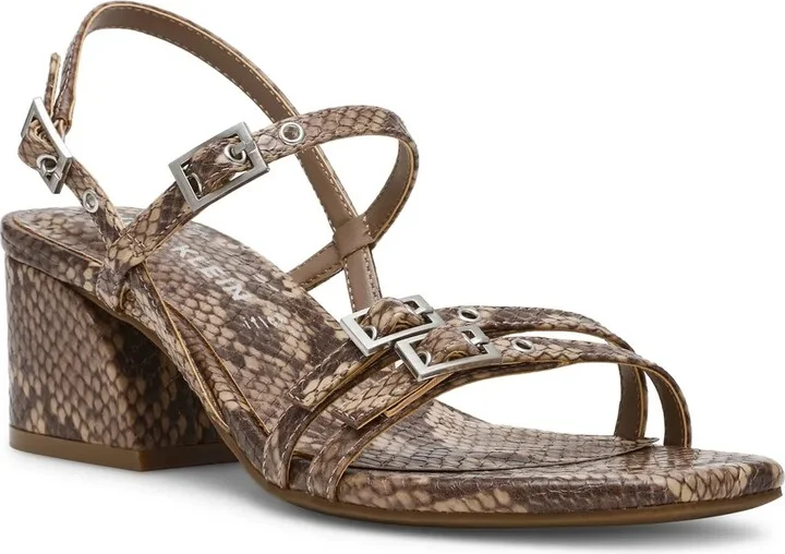 Taupe Snake Print