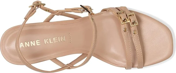 Anne Klein Mackenzie Women's Wedge Shoes Tan : 7.5 M, Leather - Image 2