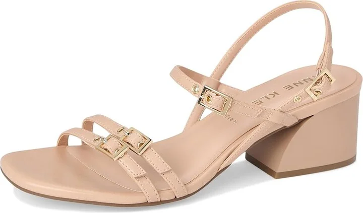 Anne Klein Mackenzie Women's Wedge Shoes Tan : 7.5 M, Leather - Image 5
