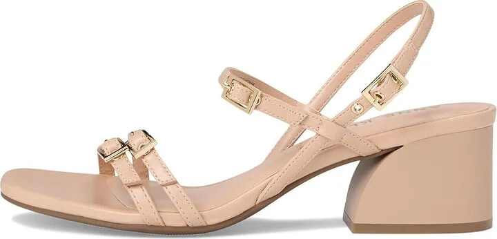 Anne Klein Mackenzie Women's Wedge Shoes Tan : 7.5 M, Leather - Image 6