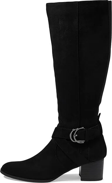 Anne Klein Maia Women's Boots Black Suede : 6 M, Leather/Synthetic - Image 5