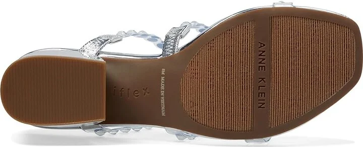 Anne Klein Marissa Women's Sandals Clear Crystal/Silver : 6 M - Image 3