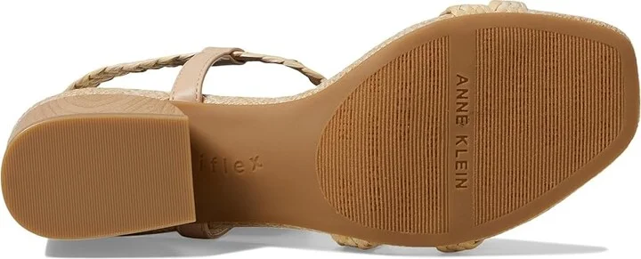 Anne Klein Meliza Women's Sandals Raffia : 8 M, Rubber - Image 3