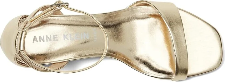 Anne Klein Mia Women's Wedge Shoes Light Gold : 9 M, Synthetic - Image 2