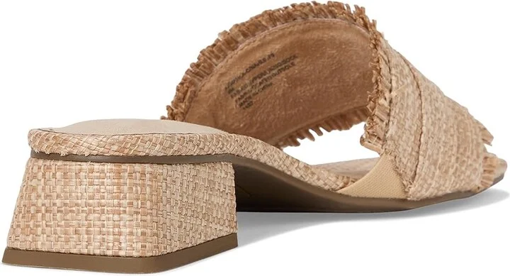Anne Klein Nahla Women's Sandals Natural Raffia : 8.5 M, Synthetic - Image 4