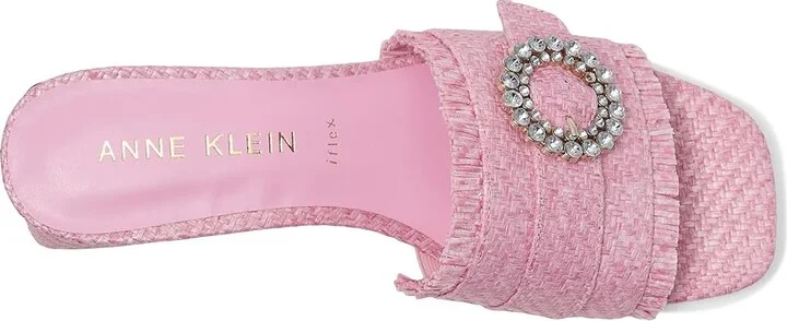 Anne Klein Nahla Women's Sandals Pink : 9 M, Synthetic - Image 2