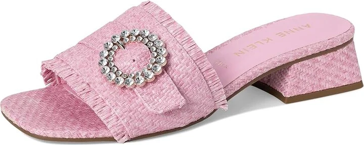 Anne Klein Nahla Women's Sandals Pink : 9 M, Synthetic - Image 5