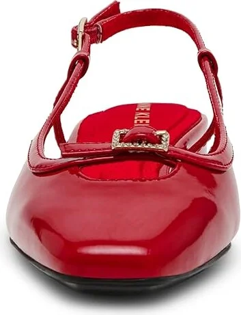 Anne Klein Natalie Women's Shoes Deep Red : 9.5 M, Leather - Image 5