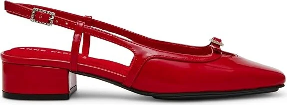 Anne Klein Natalie Women's Shoes Deep Red : 9.5 M, Leather - Image 6