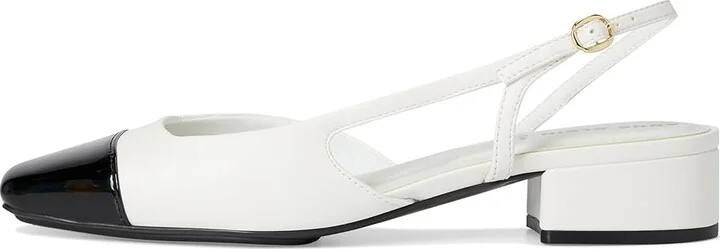 Anne Klein Nia Women's Shoes White Black : 7.5 M, Leather/Rubber - Image 6