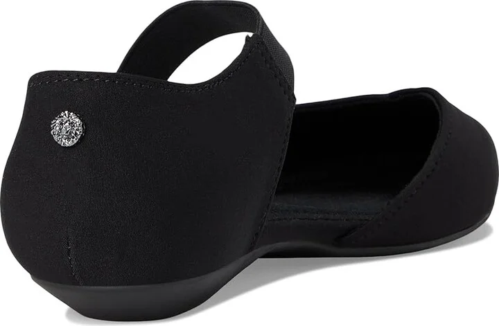 Anne Klein Obila Women's Flat Shoes Black : 6.5 M, Leather/Rubber - Image 4