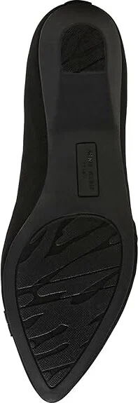 Anne Klein Oceanus Women's Flat Shoes Black : 6 M, Leather - Image 3