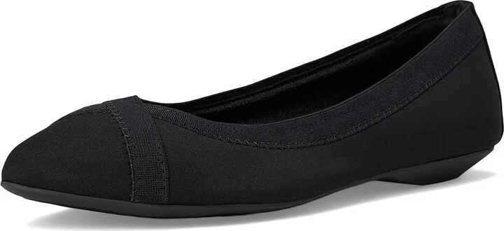 Anne Klein Odiera Women's Flat Shoes Black : 6 M, Leather - Image 5