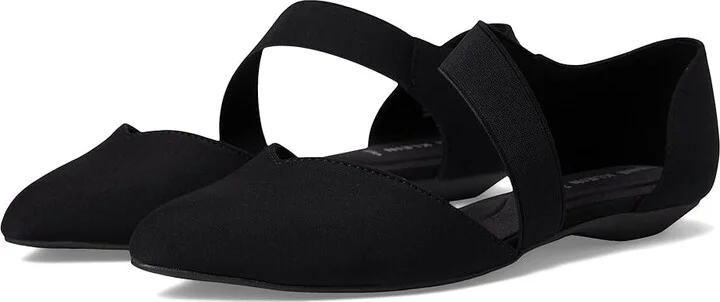 Anne Klein Oksanna Women's Flat Shoes Black Stretch : 11 M, Synthetic