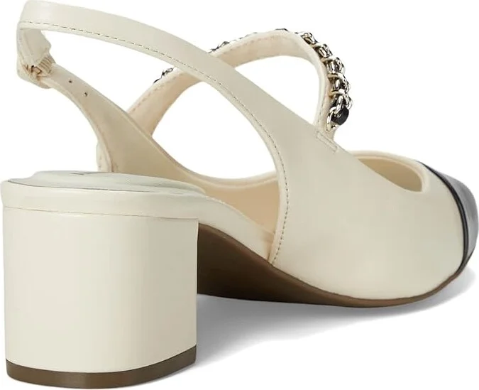 Anne Klein Padova High Women's Heels Tan/Black : 7.5 M, Leather/Rubber - Image 10