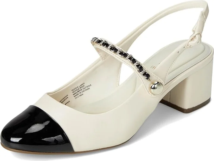 Anne Klein Padova High Women's Heels Tan/Black : 7.5 M, Leather/Rubber - Image 11