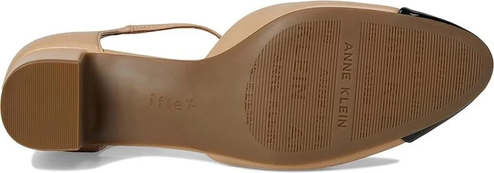 Anne Klein Pearle High Women's Heels Nude Black : 9.5 M, Leather - Image 3