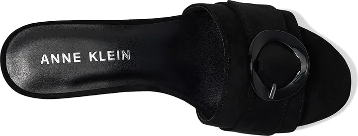 Anne Klein Pepper Men's Sandals Black Suede : 7.5 M - Image 2