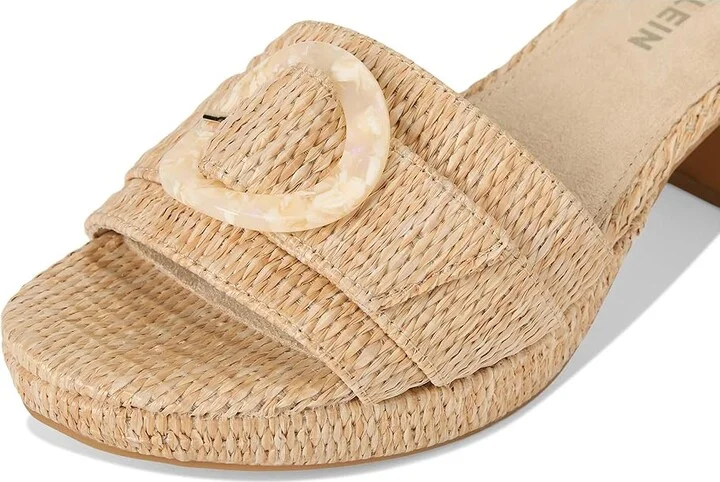 Anne Klein Pepper Men's Sandals Natural Raffia : 11 M, Suede - Image 7