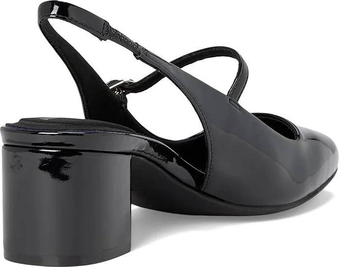 Anne Klein Pia High Women's Heels Black Patent : 7.5 M, Leather/Suede - Image 4