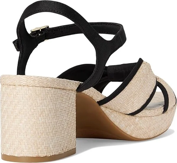 Anne Klein Pileni Women's Sandals White/Black : 7 M, Synthetic - Image 4