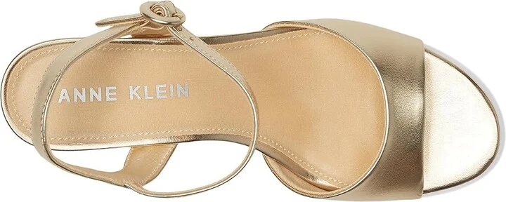 Anne Klein Piper Women's Sandals Black Sued : 6 M, Rubber/Synthetic - Image 8