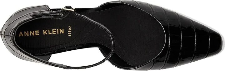 Anne Klein Rosalind High Women's Heels Brown : 8 M, Leather - Image 8