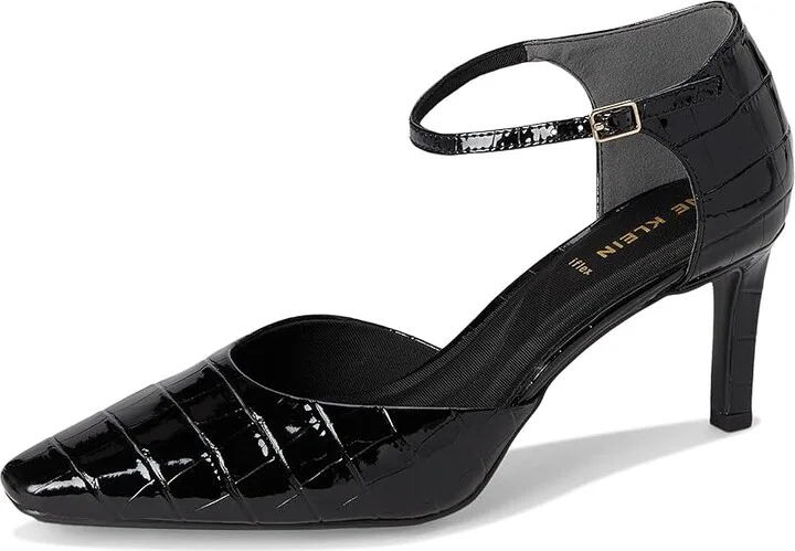 Anne Klein Rosalind High Women's Heels Brown : 8 M, Leather - Image 11