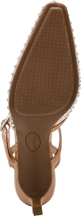 Anne Klein Rosedale-C High Women's Heels Crystal : 5.5 M, Leather/Rubber - Image 3