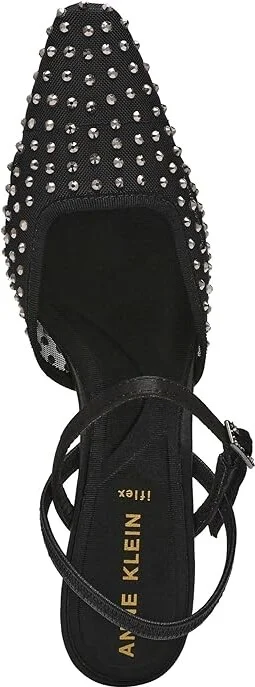 Anne Klein Rosedale-C High Women's Heels Crystal : 5.5 M, Leather/Rubber - Image 7