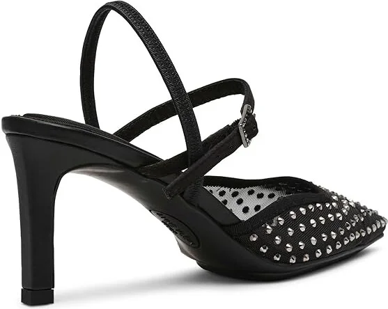 Anne Klein Rosedale-C High Women's Heels Crystal : 5.5 M, Leather/Rubber - Image 9