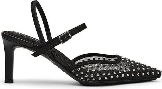 Anne Klein Rosedale-C High Women's Heels Crystal : 5.5 M, Leather/Rubber - Image 11