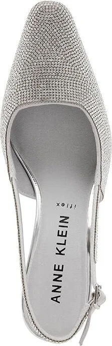 Anne Klein Rosel-C High Women's Heels Crystal : 9 M, Rubber/Synthetic - Image 2