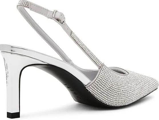 Anne Klein Rosel-C High Women's Heels Crystal : 9 M, Rubber/Synthetic - Image 4