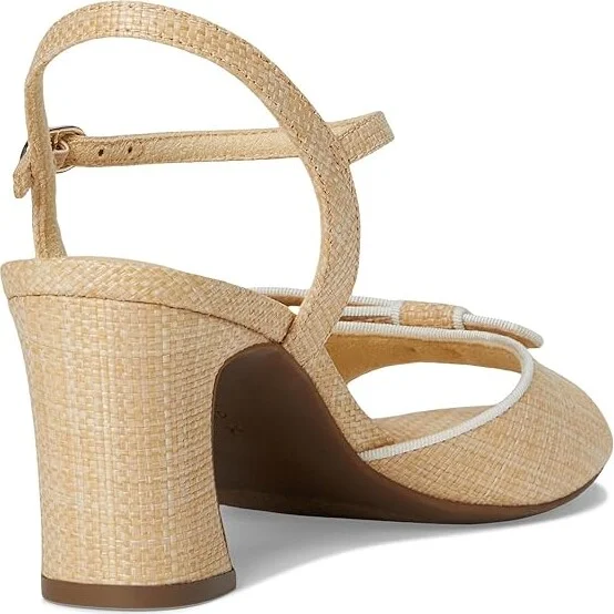 Anne Klein Rosy Women's Sandals Natural Raffia : 8.5 M, Rubber/Synthetic - Image 4