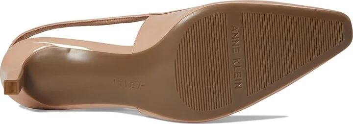 Anne Klein Roxy Women's Shoes Natural Patent : 9.5 M, Synthetic - Image 3