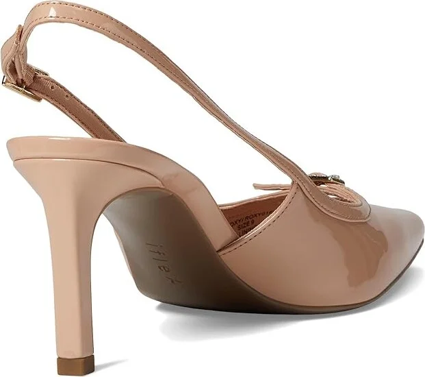 Anne Klein Roxy Women's Shoes Natural Patent : 9.5 M, Synthetic - Image 4