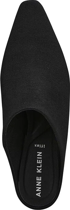 Anne Klein Sabrine High Women's Heels Black Stretch : 6.5 M, Rubber/Suede - Image 2