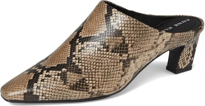 Anne Klein Sabrine High Women's Heels Black Stretch : 6.5 M, Rubber/Suede - Image 10