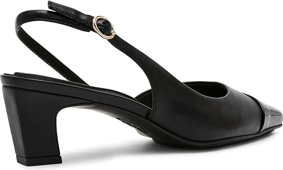 Anne Klein Sama High Women's Heels Black : 6 M, Leather/Rubber - Image 3
