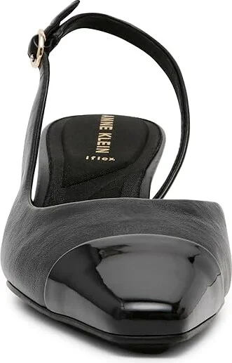 Anne Klein Sama High Women's Heels Black : 6 M, Leather/Rubber - Image 4
